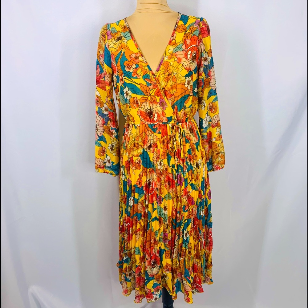 Indigo Rose Floral Dress
